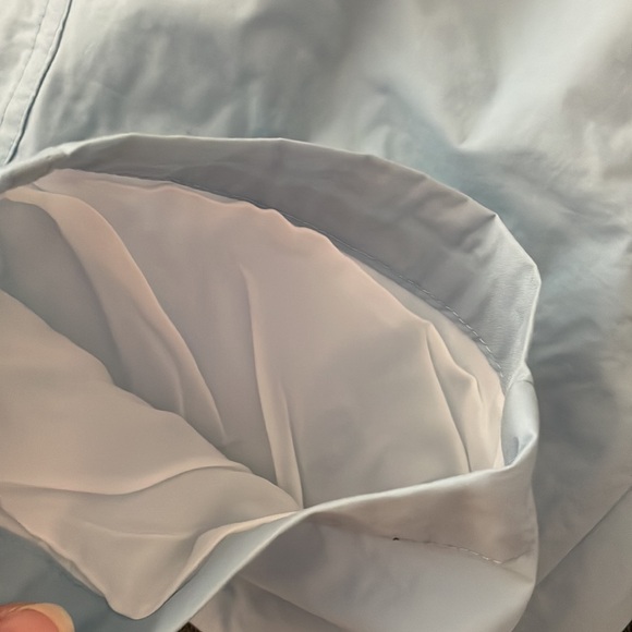 Adidas tracksuit blue with burnt orange trim. First picture is correct color. - Picture 10 of 11